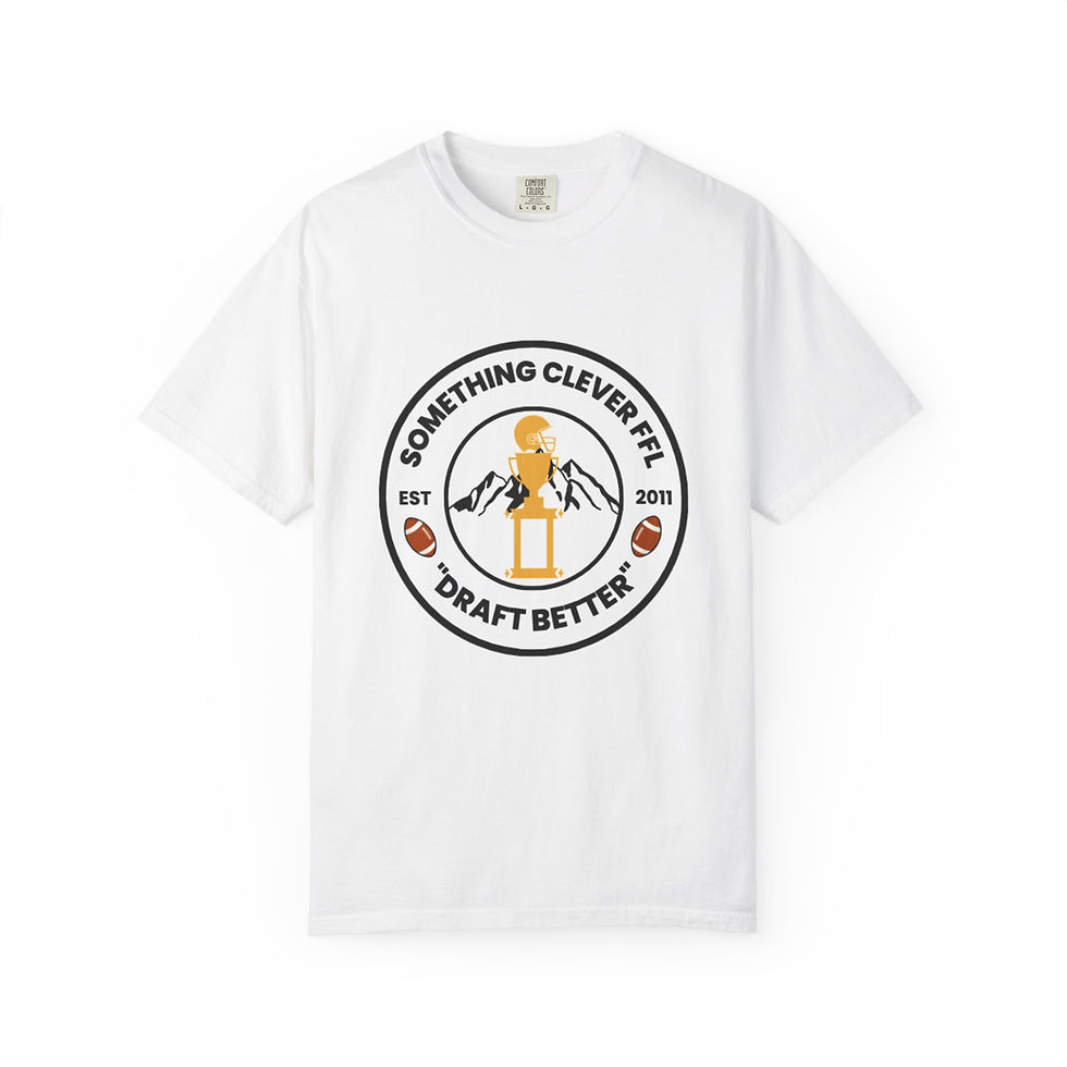 Thumbnail: Custom Fantasy Football League Logo Unisex T-Shirt
