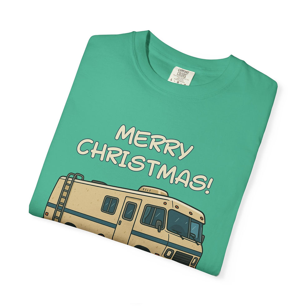 Thumbnail: Merry Christmas Sh*tter Was Full, Funny Festive Unisex Christmas Party Tee