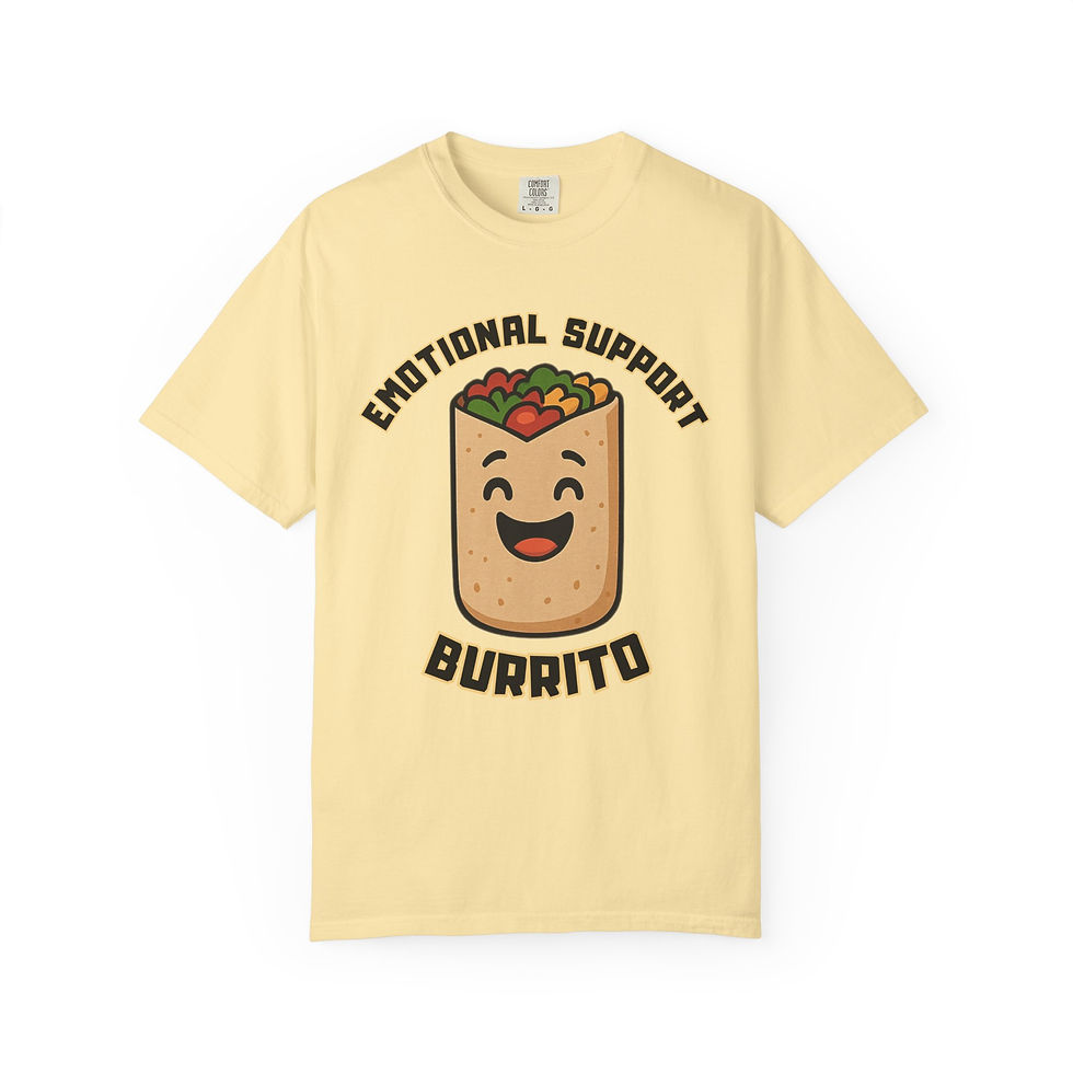 Thumbnail: Emotional Support Burrito Unisex T-Shirt