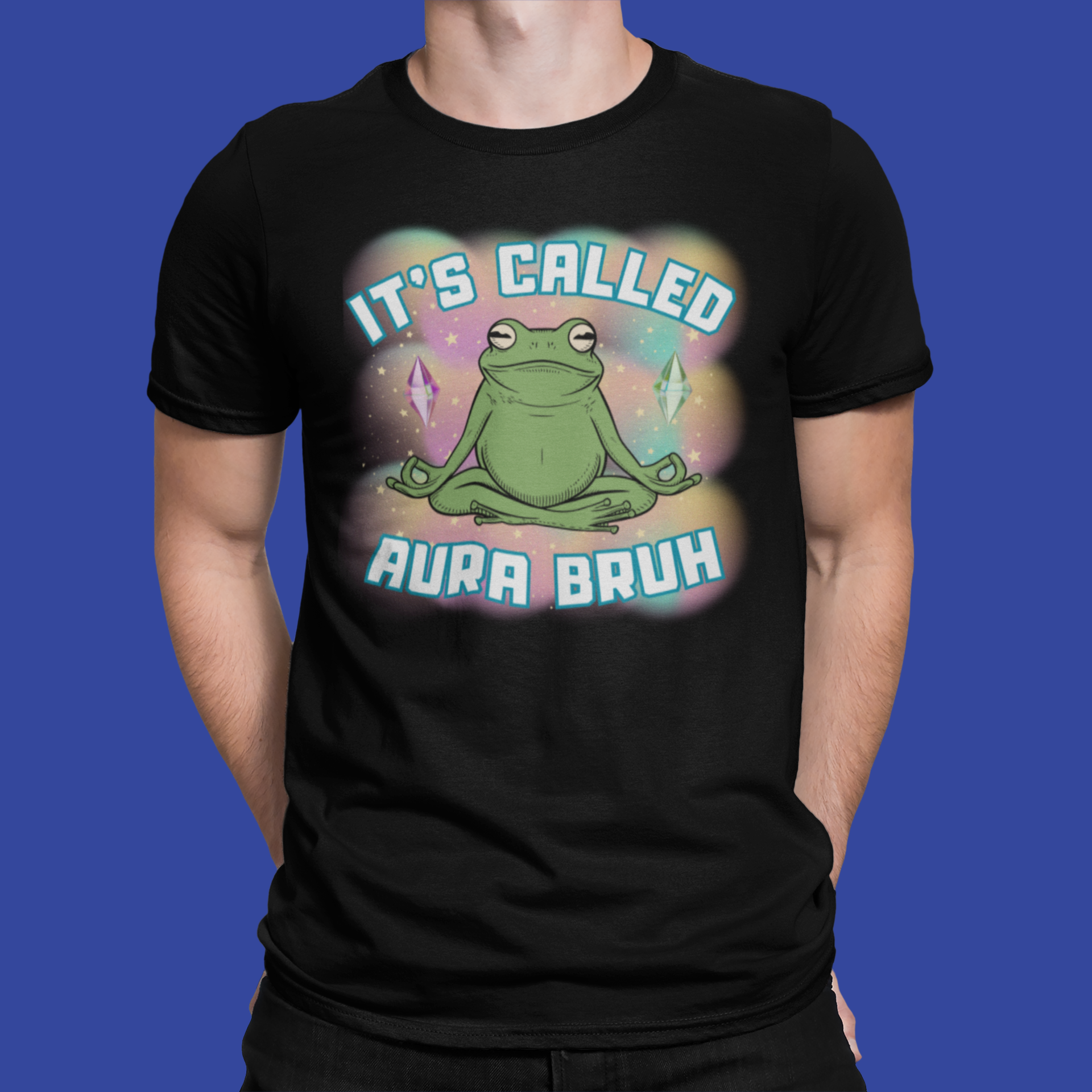 It's Called Aura Bruh Funny Meme Unisex T-shirt