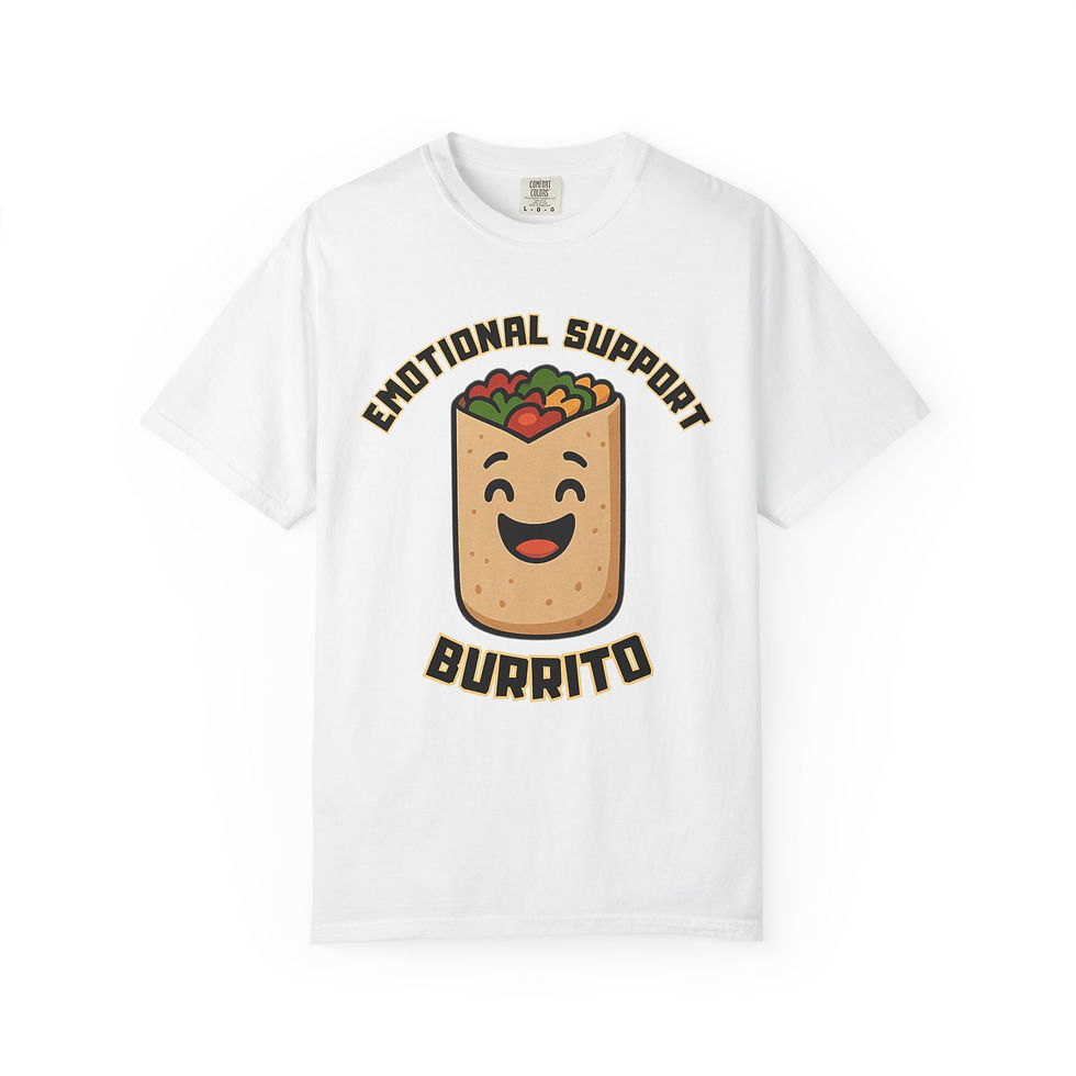 Thumbnail: Emotional Support Burrito Unisex T-Shirt
