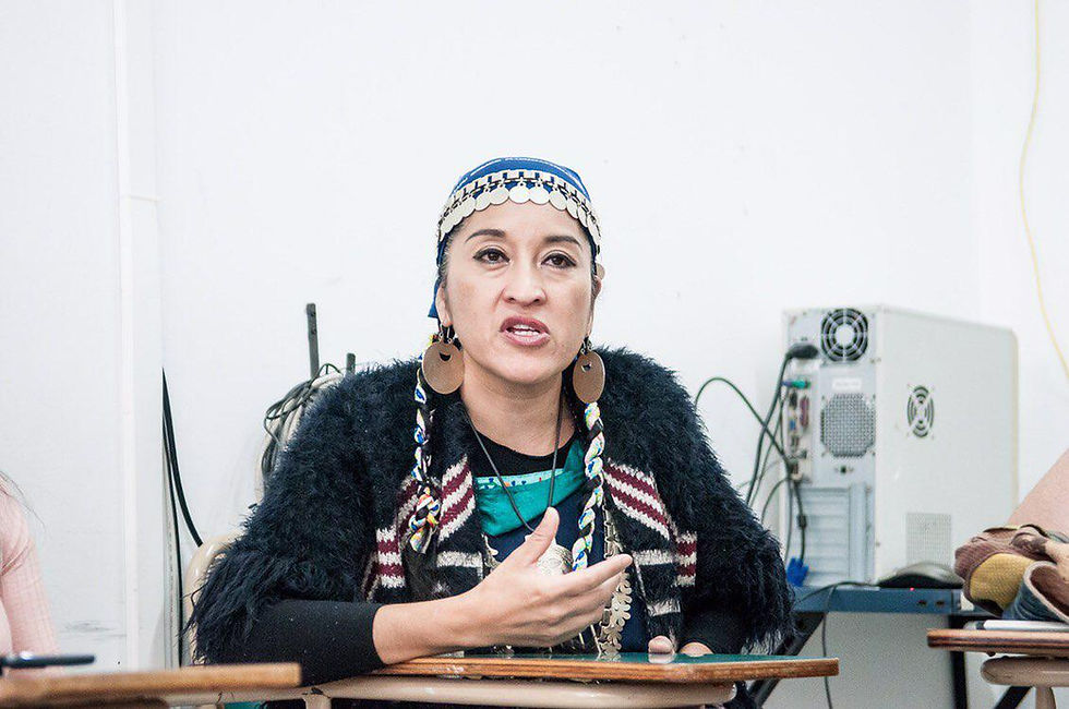 Moira Millán - 3º Encuentro Latinoamericano de Feminismos Ella. La Plata, Argentina, diciembre de 2018. Cobertura Colaborativa Ella - CC BY-SA 2.0