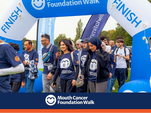 MOUTH CANCER FOUNDATION AWARENESS WALKS - 2026 WALK. RAISE AWARENESS. SUPPORT. SAVE LIVES!