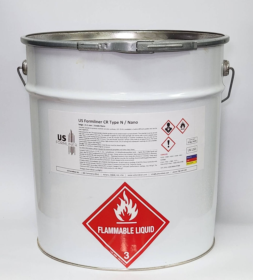 Concrete surface close-up showing smooth finish of form liner