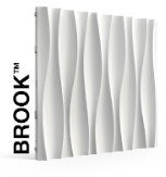 Rippled lines with a fluid vertical pattern.