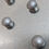 Thumbnail: Strong Brushed Nickel Nail Head Magnets for Magnetic Boards, Refrigerator Magnet
