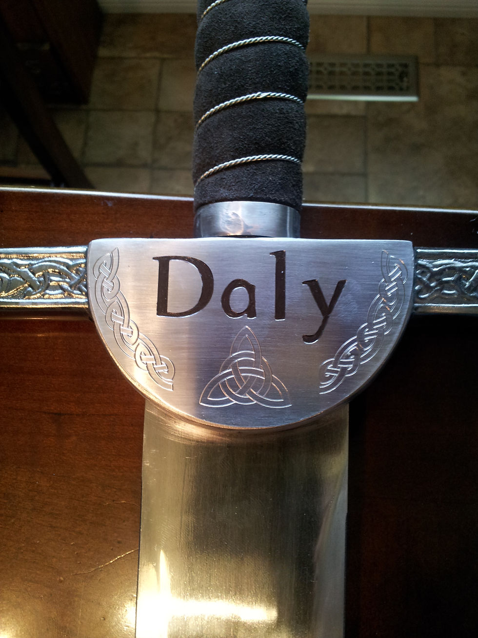 Name Crest on Sword