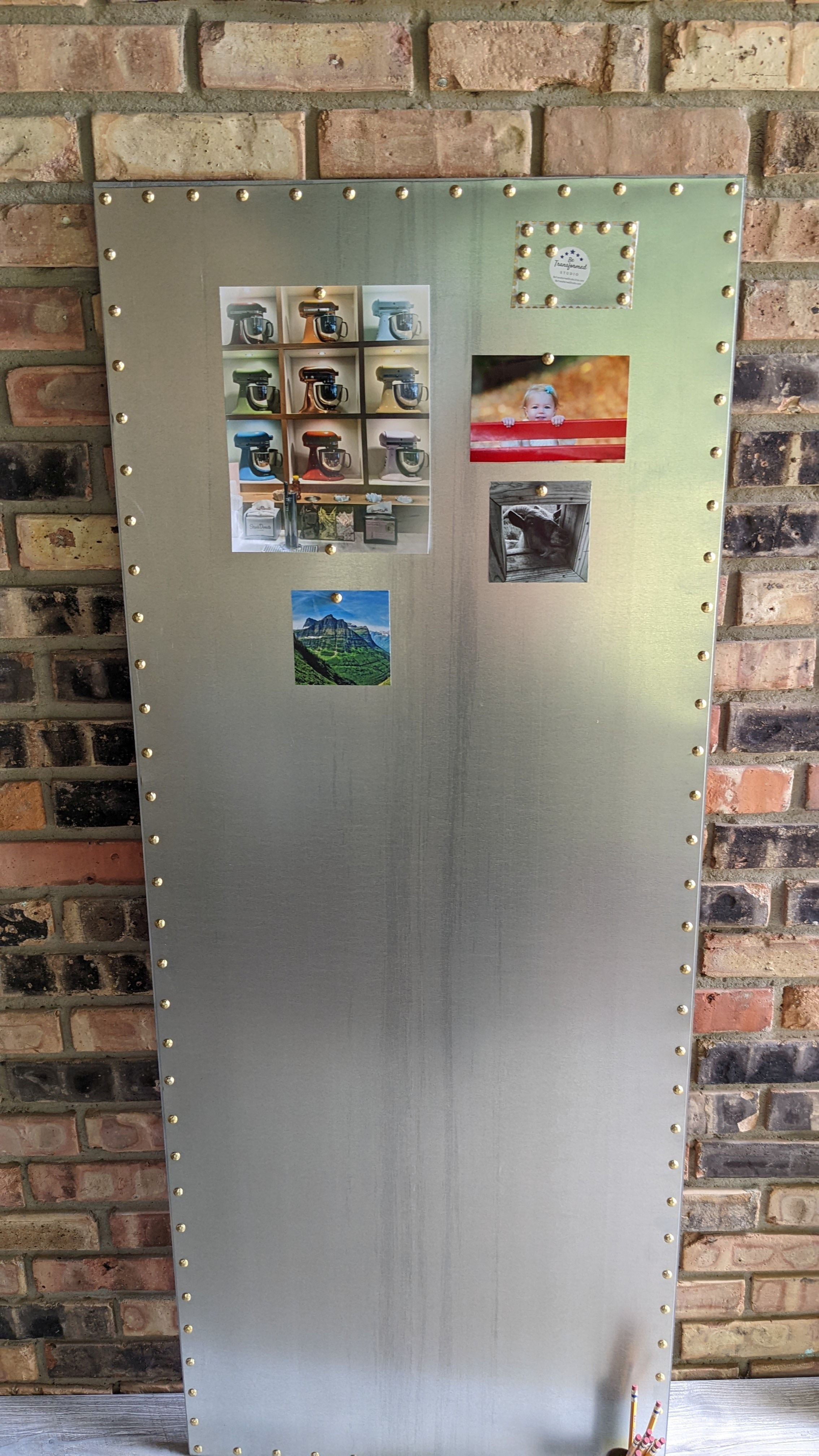 Tall X Large 24" x 60" | 2' x 5' | INDUSTRIAL Steel Magnetic Bulletin Board
