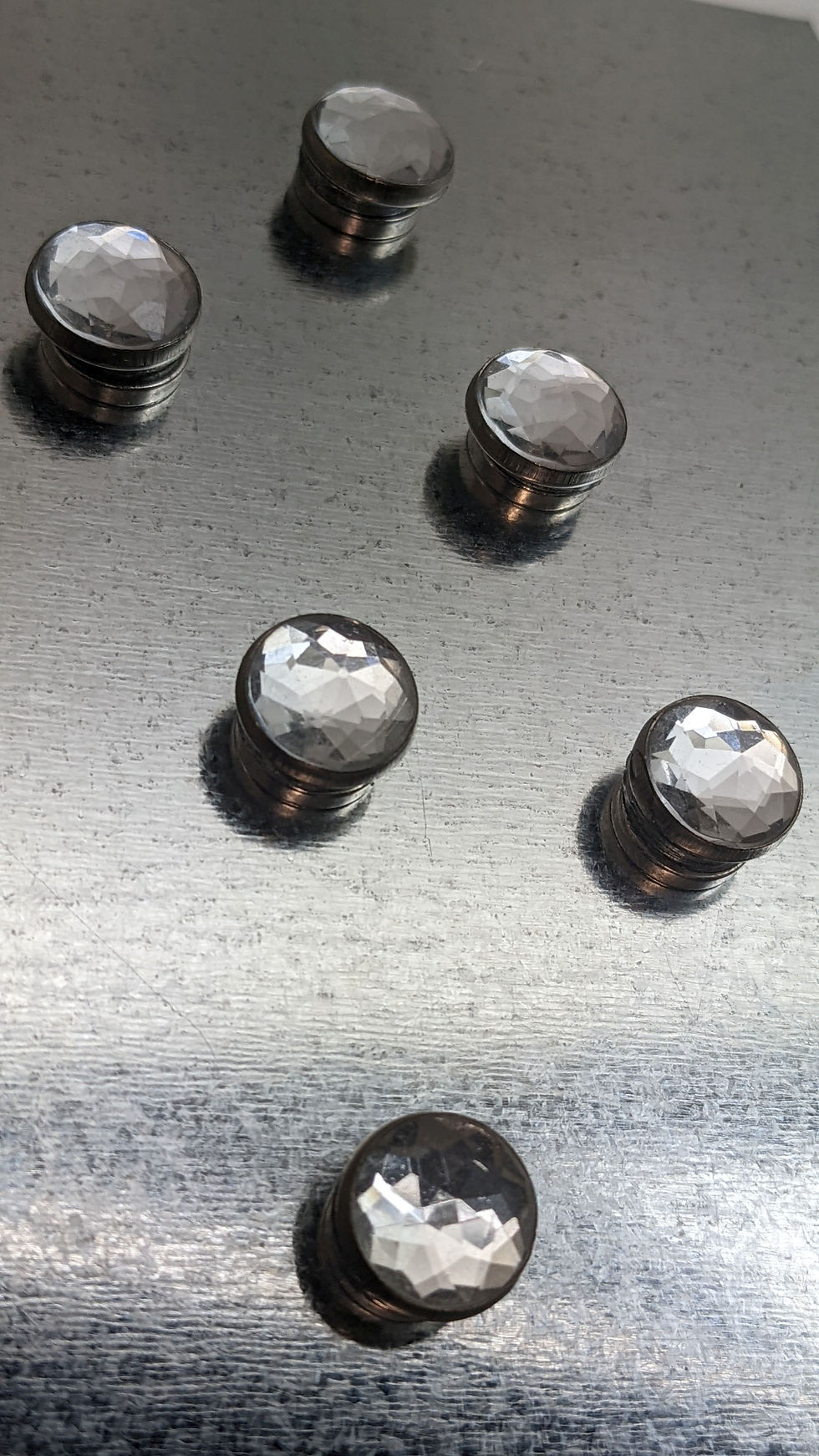 Thumbnail: Strong Crystal Nail Head Magnets for Magnetic Boards, Refrigerator Magnet