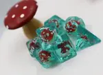Power Up Mushroom RPG Dice set