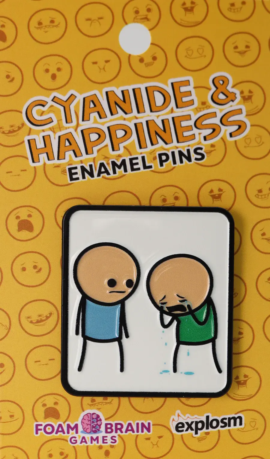 Cry Pin/Cyanide & Happiness Enamel Pins