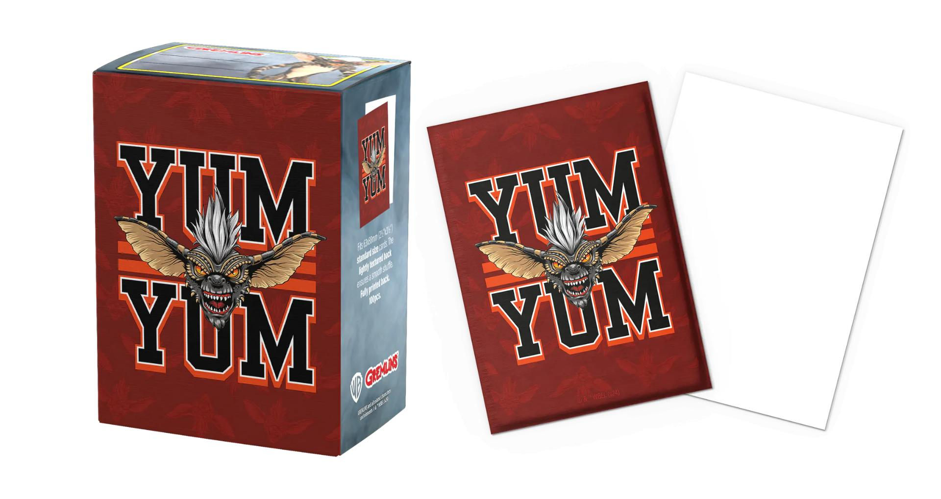 Gremlins Stripe/Dragon Shield 100 Brushed Art Sleeves