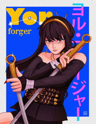 Yor Spy Family fashion poster notion.png