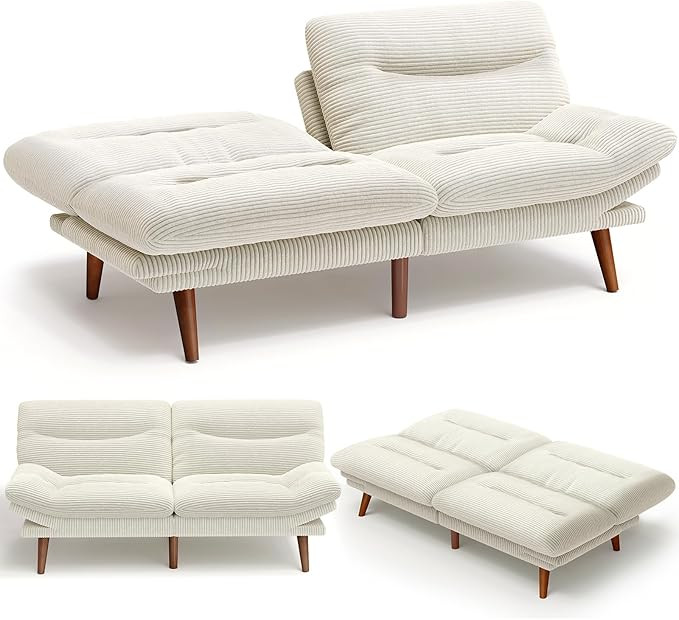 66"Convertible Futon Sofa Bed