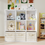 縮圖：TrumanPick 9 Cube Storage Organizer, Stackable Cube Bookshelf, Wood Cubes Shelf