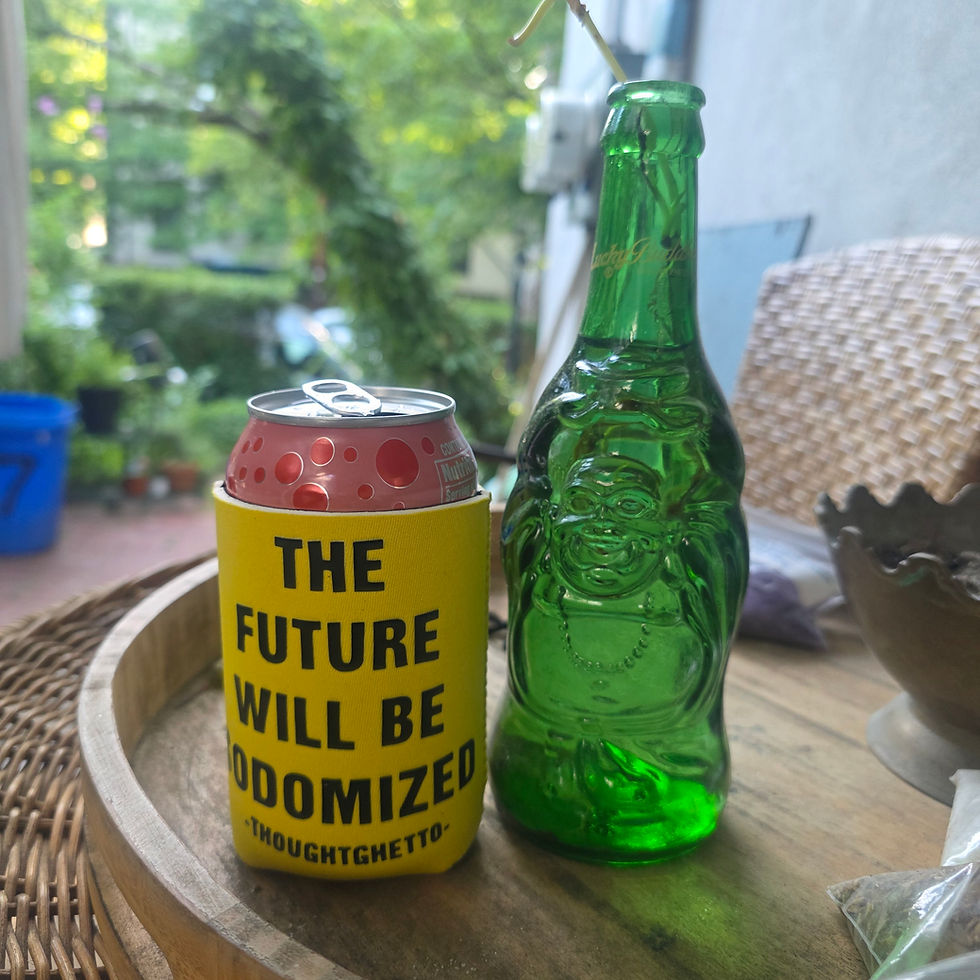 Thumbnail: "The Future Will Be Sodomized" Koozie