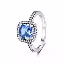 Square Ring with Bright Halo