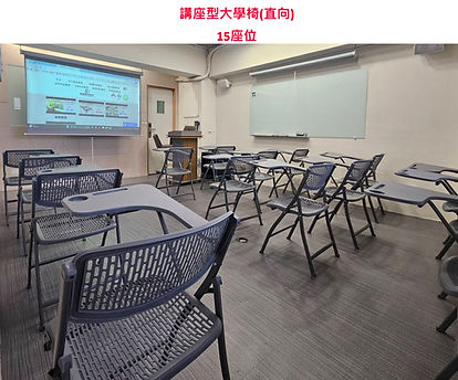 aohsiung-minzu-jianguo-classroom-lecture-style-desk-forward---高雄民族站建國教室講座型空間，大學椅直向排列可容納15人