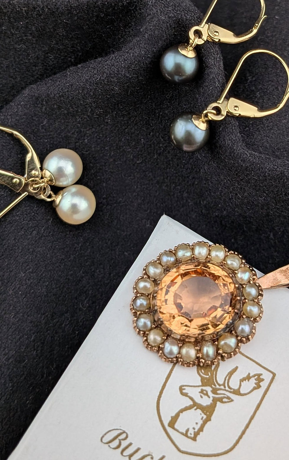 Selection of Pearl Jewellery at Buck & Co Bodmin