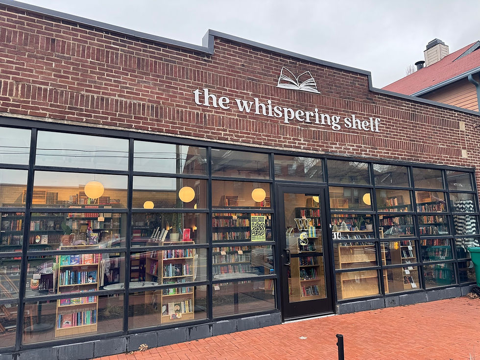 Independent Bookstores: 
The Whispering Shelf