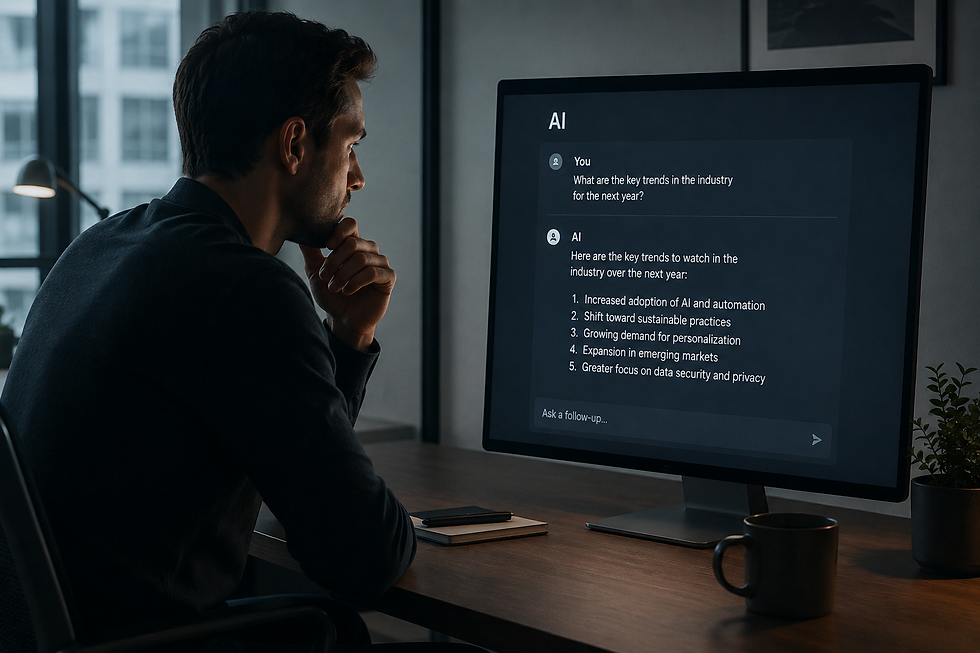 Artificial intelligence is reshaping industries at an extraordinary pace