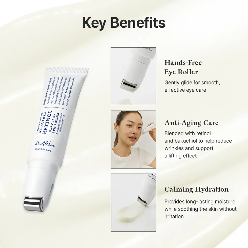 Миниатюра: Dr. Althea Retinol Flat Iron Eye Roller, 25ml