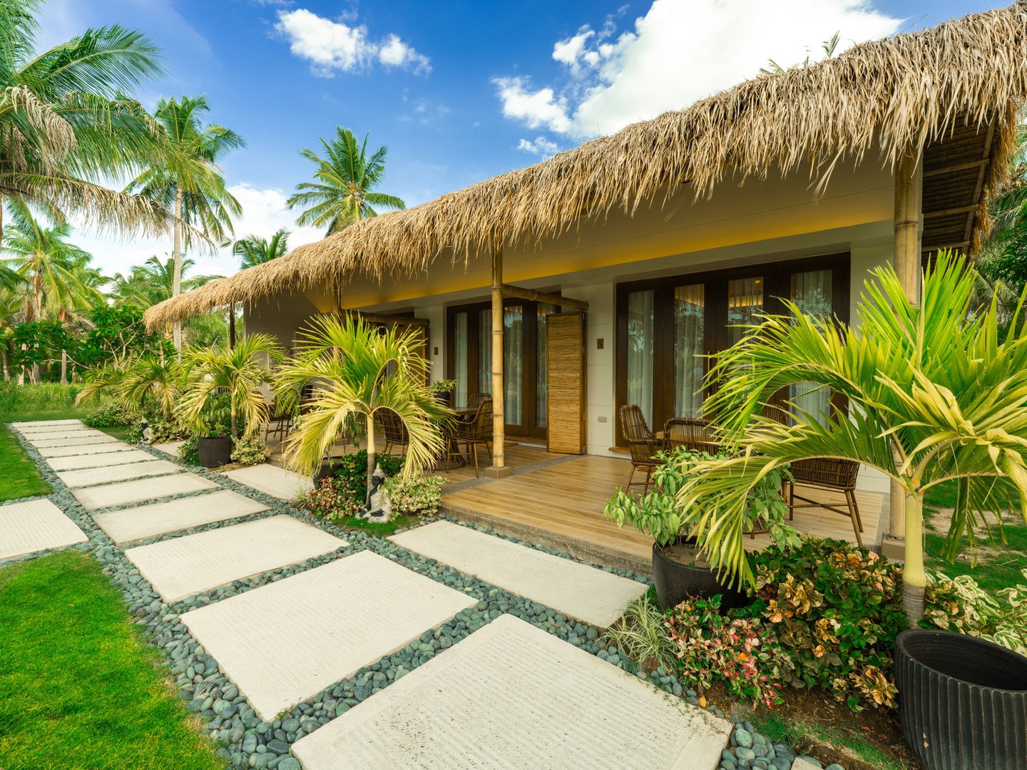 Sunset view of the beachfront at Solmera Beach Park Resort, Batangas