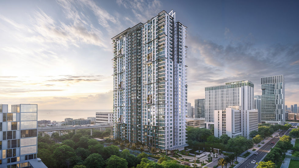When completed, Fortis Residences will stand in a prime Makati location with seamless links to BGC and other key areas in Metro Manila. (Artist’s Illustration)
