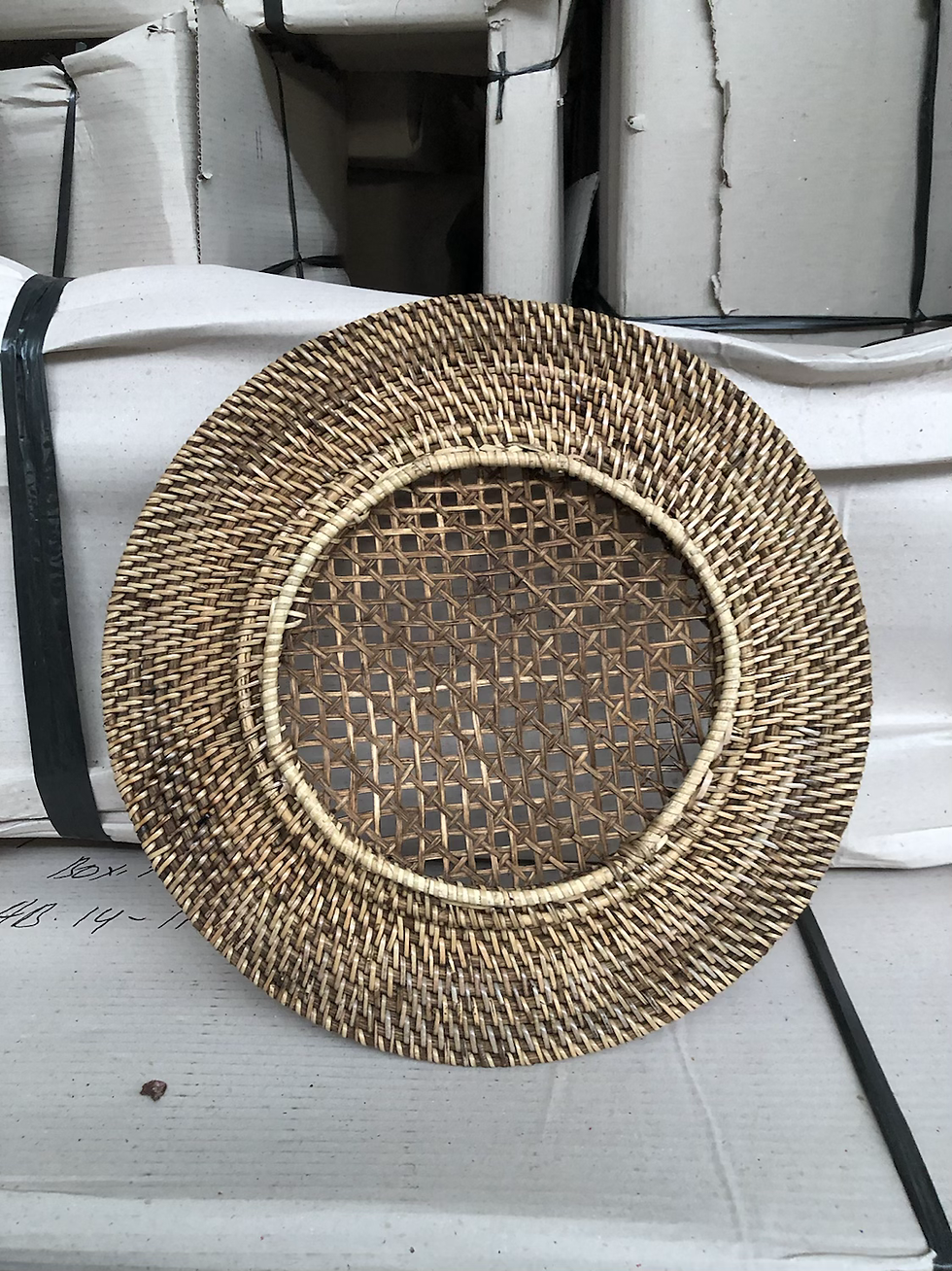 Miniature : Rattan Plate