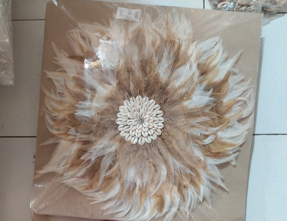 Miniature : Feather Decoration Wall