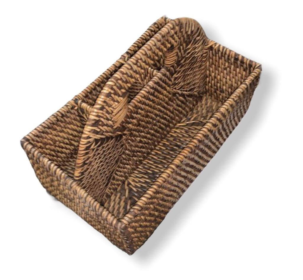 Rattan Container  Spoons