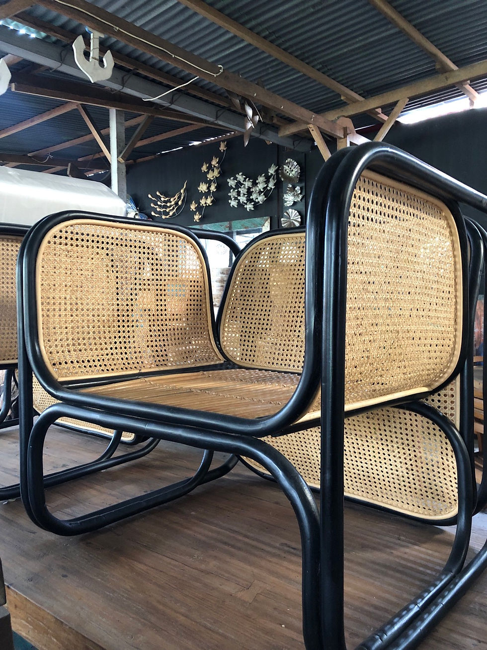 Miniature : Rattan chairs