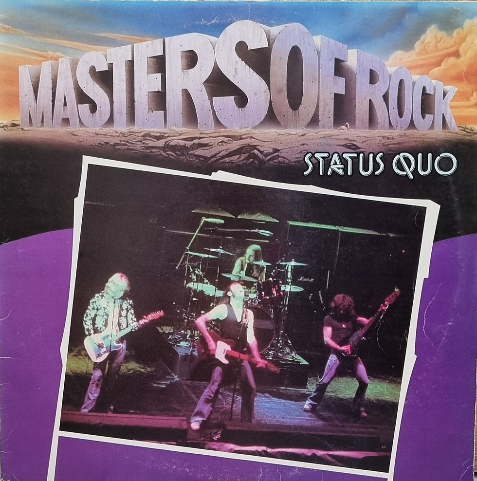 Status Quo – Masters Of Rock (1986) (1LP) (VG/VG+)