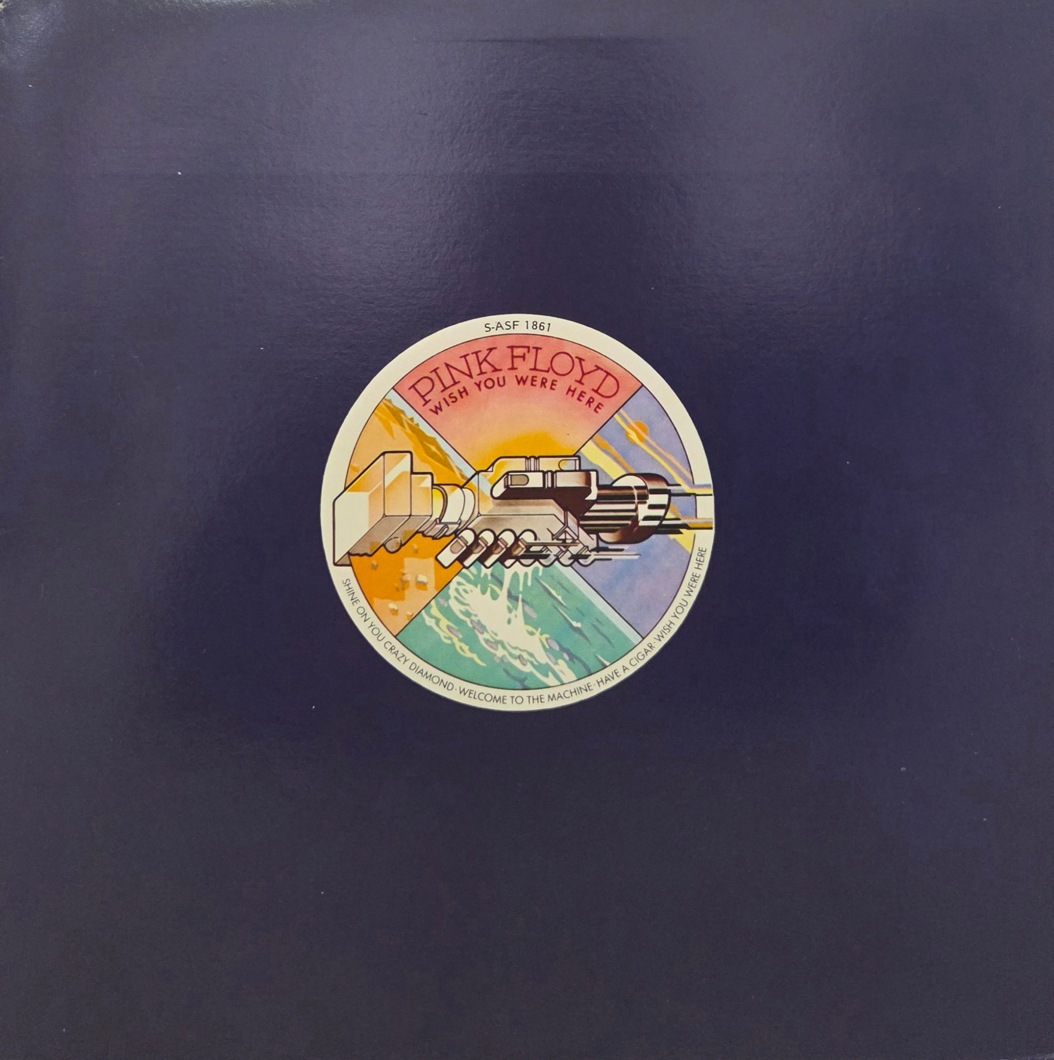 Pink Floyd - Wish You Were Here (1975) (Gatefold 1LP) (VG+)