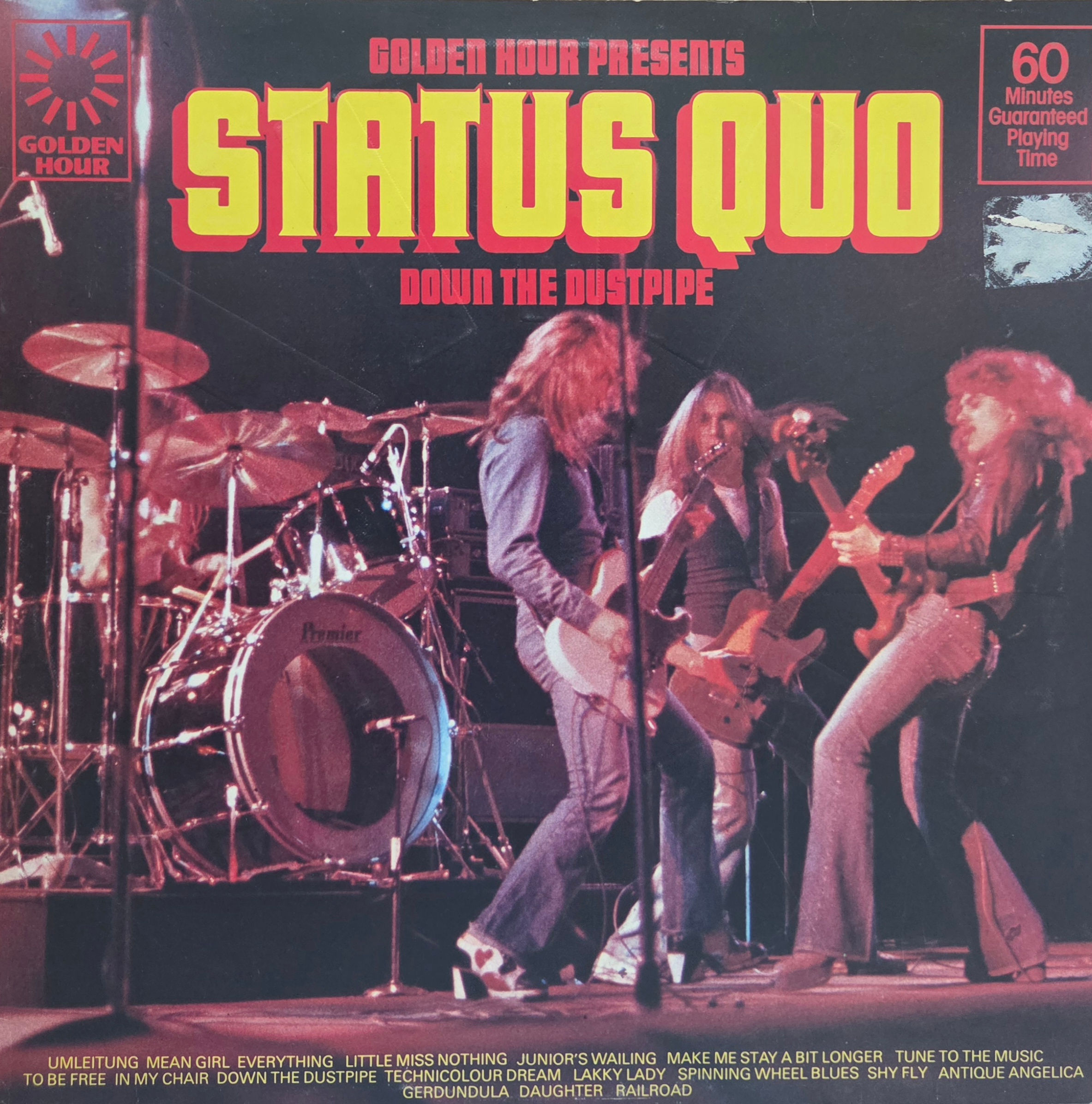 Status Quo - Status Quo - Down The Dustpipe (1975) (1LP) (UK) (VG+) 