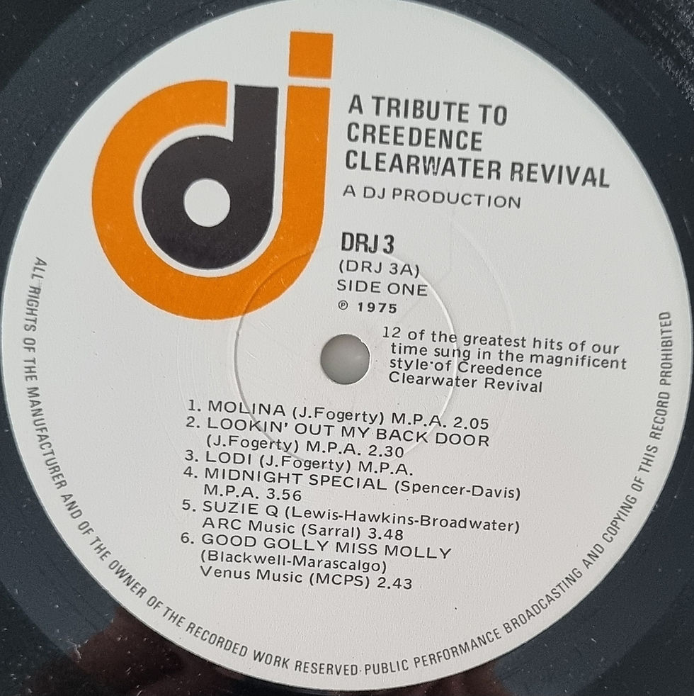Thumbnail: Tribute: A Tribute To Creedence Clearwater Revival (1975) (1LP) (VG)