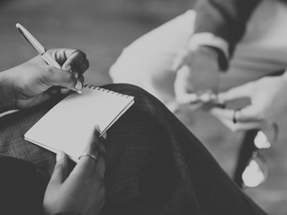 Person taking notes