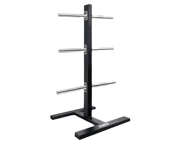 Professional 6-peg vertical Olympic weight plate tree - Bharat Fitness Siliguri