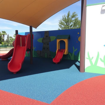 EPDM FLOORING SOLUTIONS AND CONSTRUCTION FOR OUTDOOR CHILDREN PARKS IN SILIGURI WEST BENGAL AT BHARAT FITNESS