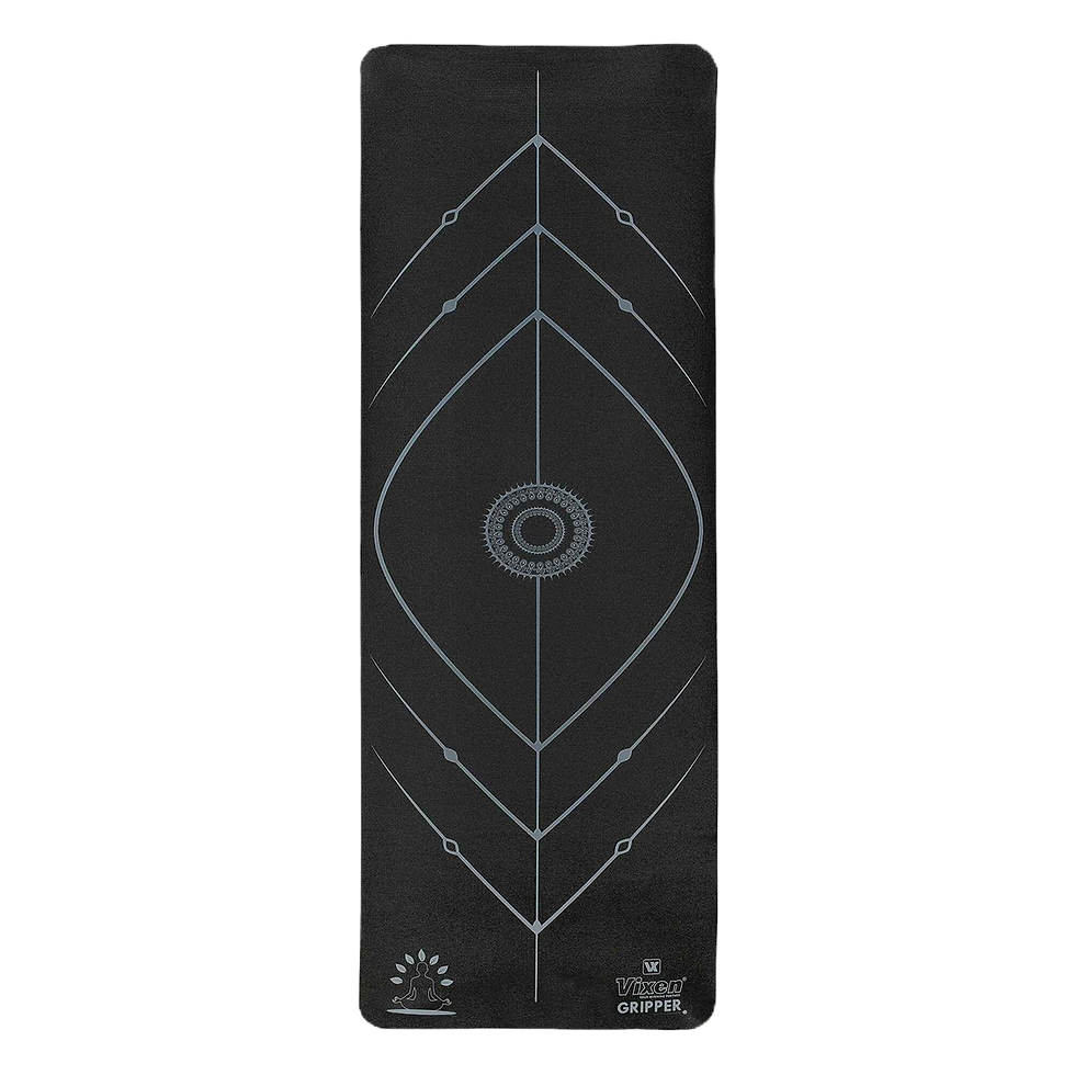 PVC Gripper Yoga Mat Anti Slip Yoga Mat 6MM PVC Yoga Mat Pilates Exercise Mat