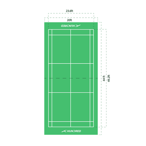 Court Neo Modular Badminton Court Flooring in Siliguri by Bharat Fitness