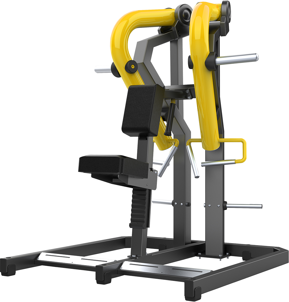 Plate Loaded Low Row Machine Siliguri Cosco Row Machine Commercial Back Machine