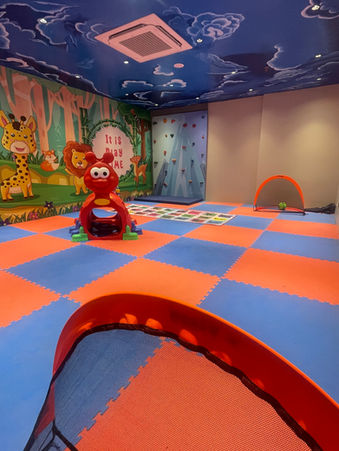 Indoor Children Play Room Setup With Wall Climbing Zone - Siliguri