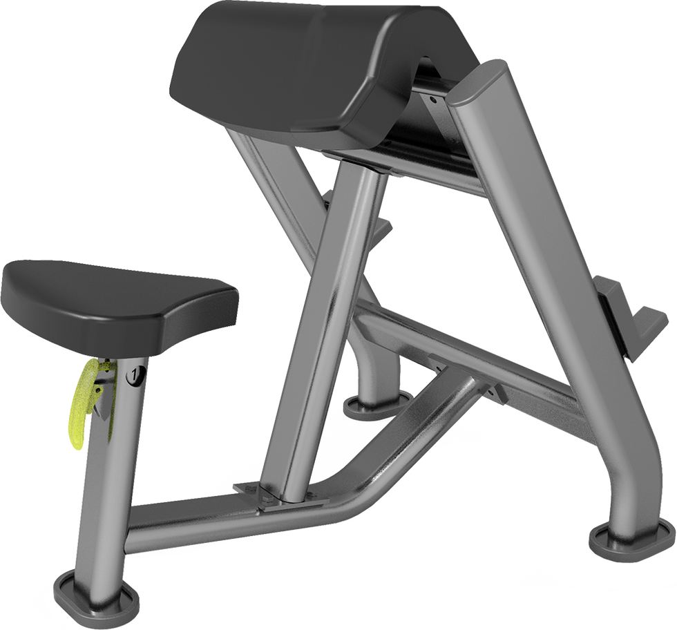 Cosco CKJ 1247 Seated Preacher Curl in Siliguri | Commercial Bicep Curl Machine Bharat Fitness