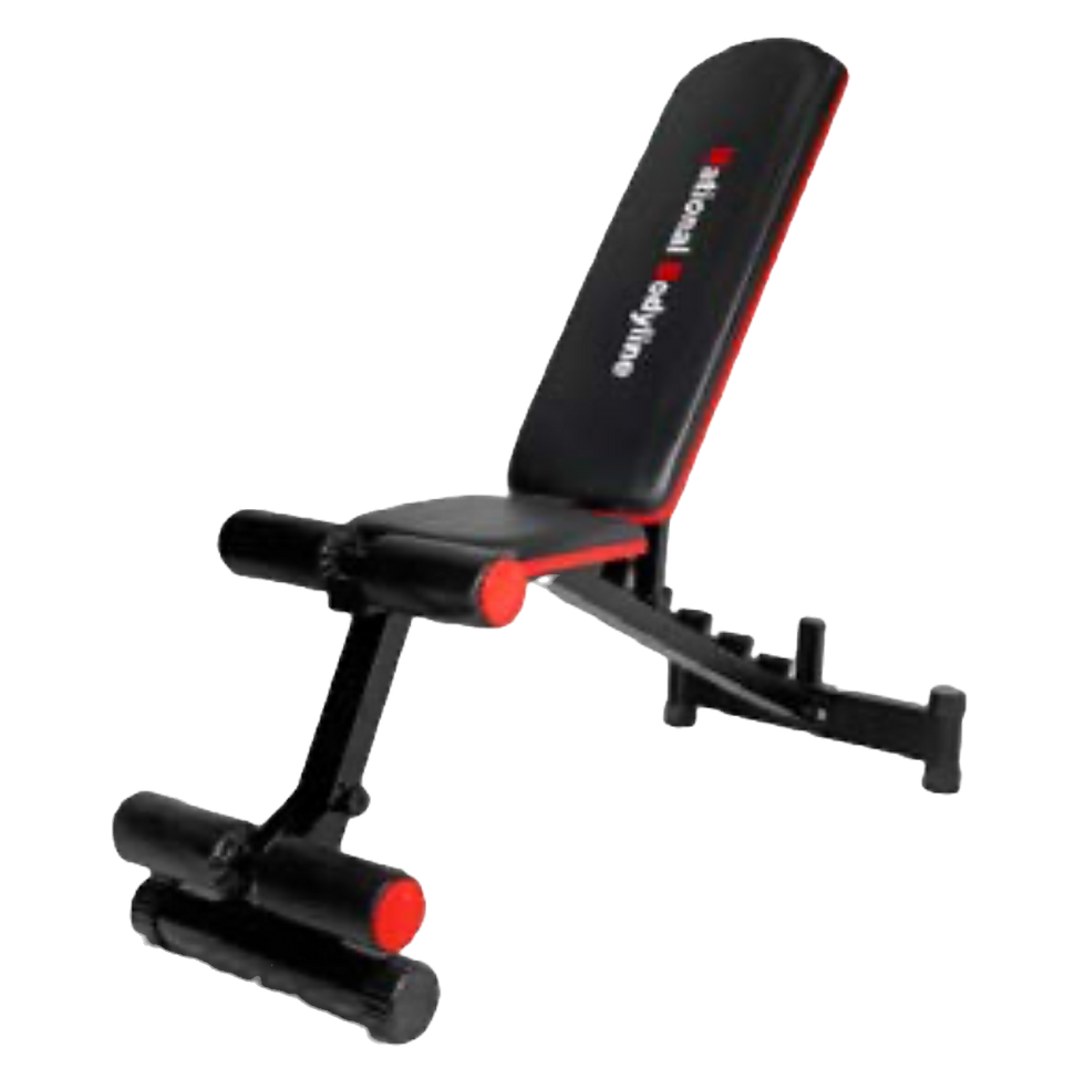 National Bodyline NB HF09 Adjustable Bench in Siliguri | Home Gym Workout Bench Bharat Fitness