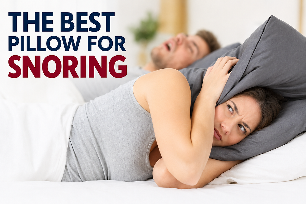 The Truth About Snoring: How the Right Pillow Can Improve Sleep Comfort