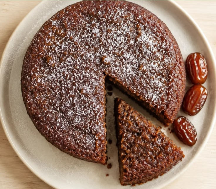 Sugar-Free Dates Quinoa Cake