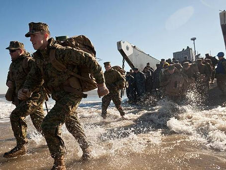 Los marines llegaron ya