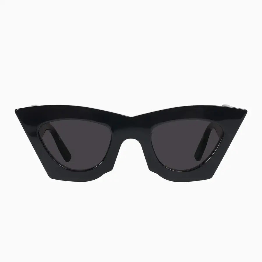 Saviour - Gloss Black w. Gold Metal Trim / Black Lens