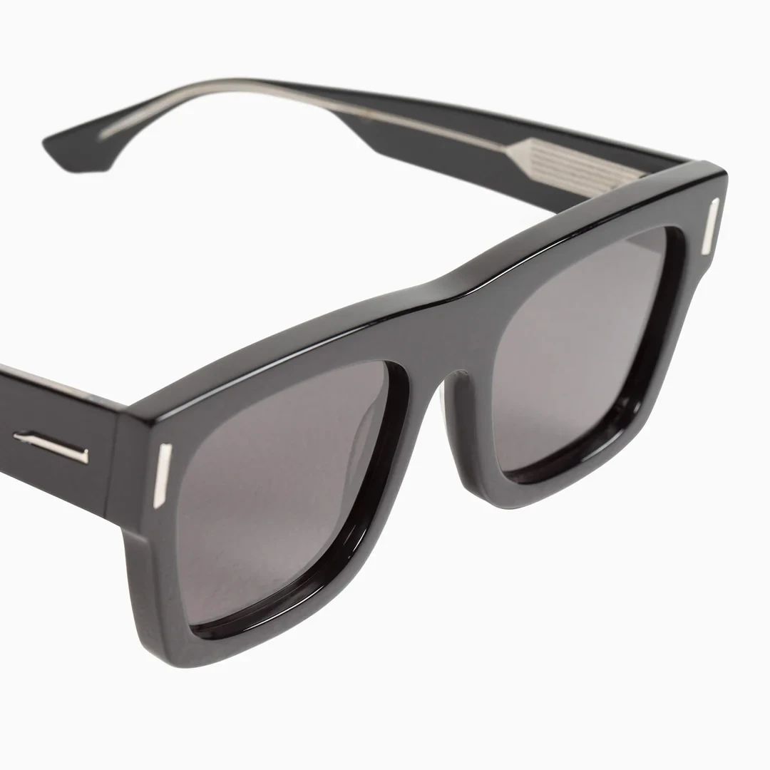 Alta - Matte Black W. Gloss Black Metal Trim / Black Lens